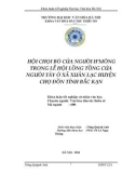 Tóm tắt Khóa luận tốt nghiệp khoa Văn hóa dân tộc thiểu số: Hội Chọi bò trong lễ hội Lồng Tồng ở xã Xuân Lạc, huyện Chợ Đồn, tỉnh Bắc Kạn