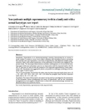 Báo cáo y học: Non-syndromic multiple supernumerary teeth in a family unit with a normal karyotype: case report