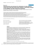 Báo cáo khoa học: Characteristics and outcome for admissions to adult, general critical care units with acute severe asthma: a secondary analysis of the ICNARC Case Mix Programme Database