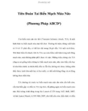 Tiên Đoán Tai Biến Mạch Máu Não (Phương Pháp ABCD²)