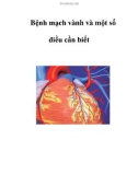 Bệnh mạch vành và một số điều cần biết