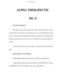 ALPHA THERAPEUTIC (Kỳ 3)