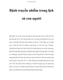 Bệnh truyền nhiễm trong lịch sử con người