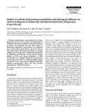 Báo cáo khoa học: Studies on sodium and potassium metabolism and subsequent influence on electrocardiogram in unilaterally adrenalectomized black Bengal goat (Capra hircus)