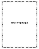 Stress ở người già