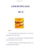 LINH DƯƠNG GIÁC (Kỳ 2)