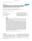 Báo cáo khoa học: Occult hypoperfusion is associated with increased mortality in hemodynamically stable, high-risk, surgical patients