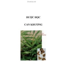 DƯỢC HỌC - CAN KHƯƠNG