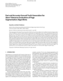 Báo cáo hóa học: Fast and Accurate Ground Truth Generation for Skew-Tolerance Evaluation of Page Segmentation Algorithms