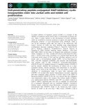 Báo cáo khoa học: Cell-penetrating peptide-conjugated XIAP-inhibitory cyclic hexapeptides enter into Jurkat cells and inhibit cell proliferation