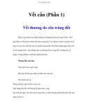 Vết cắn (Phần 1)