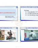 Bài giảng CAD/CAM - Chương 8: Công nghệ và lập trình phay CNC