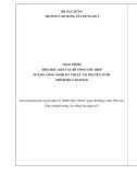 Giáo trình Kết cấu bê tông cốt thép (Ngành: Công nghệ kỹ thuật tài nguyên nước - Cao đẳng) - Trường Cao đẳng Xây dựng số 1