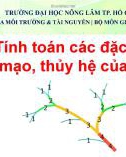 Bài giảng thực hành Quản lý lưu vực: Bài 2 - ThS. Nguyễn Duy Liêm