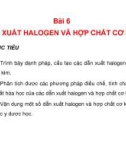 Bài giảng Hoá hữu cơ: Bài 6 - PGS.TS. Nguyễn Thị Thu Trâm