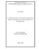 Luận văn Thạc sĩ Triết học: Tư tưởng giáo dục của Fukuzawa Yukichi và ý nghĩa của nó đến tư tưởng giáo dục của Phan Bội Châu