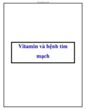 Vitamin và bệnh tim mạch