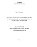 Luận văn Thạc sĩ Quản lý tài nguyên và môi trường: Thực trạng công tác định giá đất cụ thể để tính tiền bồi thường khi Nhà nước thu hồi đất tại một số dự án ở huyện Lệ Thủy, tỉnh Quảng Bình