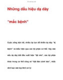 Những dấu hiệu dạ dày 'mắc bệnh'