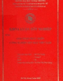 Luận văn: Giải pháp phát triển công nghiệp dệt may Việt Nam