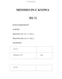 MITOMYCIN-C KYOWA (Kỳ 1)