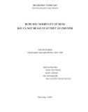 BƯỚC ĐẦU NGHIÊN CỨU SỬ DỤNG ĐẦU CÁ NGỪ ĐỂ SẢN XUẤT THỨC ĂN CHO TÔM