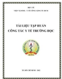 Tài liệu tập huấn công tác Y tế trường học - Bộ Y tế