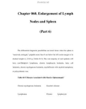 Chapter 060. Enlargement of Lymph Nodes and Spleen (Part 6)