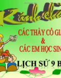 Bài giảng Lịch sử 9 bài 3: Quá trình phát triển của phong trào giải phóng dân tộc và sự tan rã của hệ thống thuộc địa