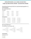 Hướng dẫn giải bài 1,2,3 trang 105 SGK Toán 2