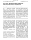 Báo cáo Y học: Dissecting the effect of triﬂuoroethanol on ribonuclease A Subtle structural changes detected by nonspeciﬁc proteases