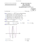 Đề thi HK 1 môn Toán lớp 12 năm 2017 - THPT Trần Quốc Tuấn - Mã đề 132