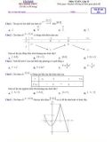 Đề thi giữa học kì 1 môn Toán lớp 12 năm 2023-2024 - Trường THPT Trần Quốc Tuấn, Kon Tum