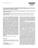 Báo cáo khoa học: The expression of plasmid mediated afimbrial adhesin genes in an avian septicemic Escherichia coli strain