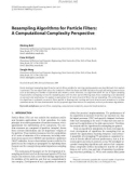 Báo cáo hóa học: Resampling Algorithms for Particle Filters: A Computational Complexity Perspective