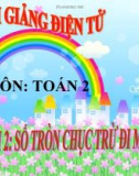 Bài giảng Số tròn chục trừ đi một số - Toán 2 - GV.Lê Văn Hải