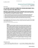 Báo cáo y học: WT1 PEPTIDE VACCINATION IN COMBINATION WITH IMATINIB THERAPY FOR A PATIENT WITH CML IN THE CHRONIC PHASE