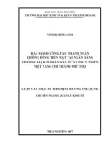 Luận văn Thạc sĩ Quản lý kinh tế: Đẩy mạnh công tác thanh toán không dùng tiền mặt tại Ngân hàng Thương mại Cổ phần Đầu tư và Phát triển Việt Nam - Chi nhánh Phú Thọ