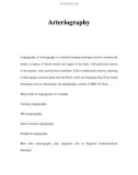 Arteriography