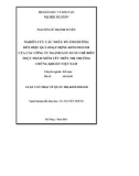 Luận văn Thạc sĩ Quản trị kinh doanh: Nghiên cứu các nhân tố ảnh hưởng đến hiệu quả hoạt động kinh doanh của các công ty ngành sản xuất chế biến thực phẩm niêm yết trên thị trường chứng khoán Việt Nam