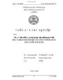 Đề tài: Phát triển chính sách Marketing sản phẩm nguyên liệu phục vụ kinh doanh xuất khẩu của công ty