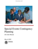 Special Events Contingency Planning Job Aids Manual