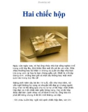 Hai chiếc hộp