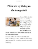 Phần lớn vợ không có tên trong sổ đỏ