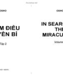 Đi Tìm Điều Huyền Bí (IN SEARCH OF THE MIRACULOUS) Tập 2 - I OSHO Phần 1