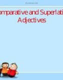 Comparative and superlative