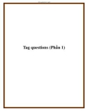 Tag questions (Phần 1)