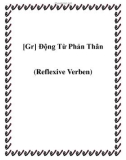 [Gr] Động Từ Phản Thân(Reflexive Verben)