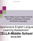 Comprehensive English Language Learning Assessment