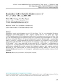 Đa dạng sinh học động vật phù du ở khu dự trữ sinh quyển Cù Lao Chàm - Hội An, 2015–2016